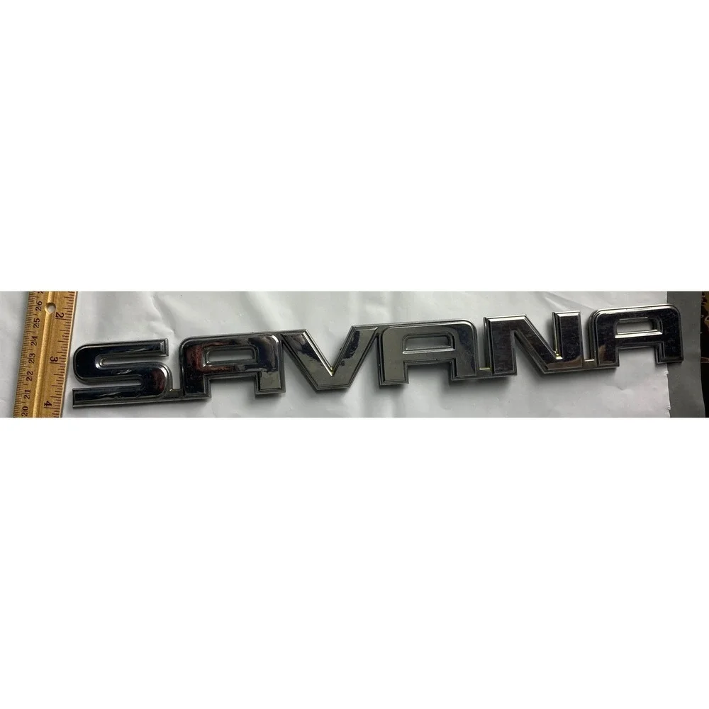 OEM Toyota Sienna Chrome Rear Trunk Liftgate‎ Emblem Badge Script